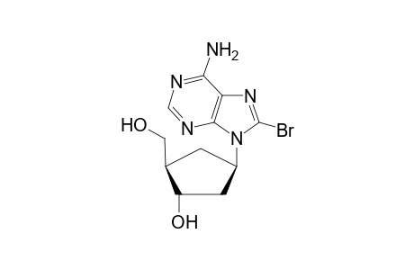 (2R,4R)-4-(6-Amino-8-bromo-purin-9-yl)-2-hydroxymethyl-cyclopentanol