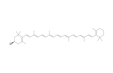 (3-R)-BETA-CRYPTOXANTHIN;3-HYDROXY-BETA-CAROTENE;(3-R)-BETA,BETA-CAROTEN-3-OL