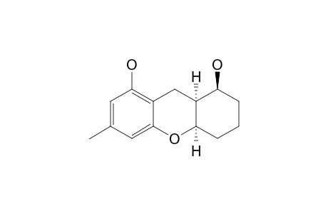 4A,1-(TRANS)-6-METHYL-2,3,4,4A,9,9A-HEXAHYDRO-1H-XANTHEN-1,8-DIOL;TRANS-ISOMER