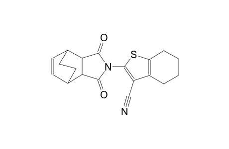 2-(1,3-dioxo-3a,4,7,7a-tetrahydro-1H-4,7-ethanoisoindol-2(3H)-yl)-4,5,6,7-tetrahydrobenzo[b]thiophene-3-carbonitrile