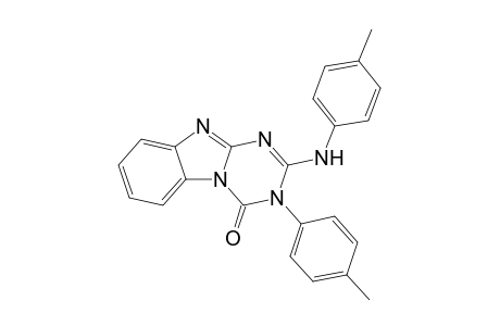 2-(4-Methylphenylamino)-3-(4-methylphenyl)-1,3,5-triazino[1,2-a]benzimidazole-4-one