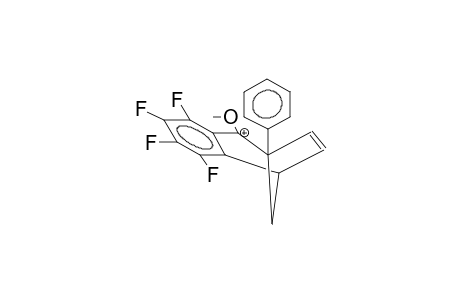 1-PHENYL-2-METHOXY-3,4-TETRAFLUOROBENZOBICYCLO[3.2.1]OCTA-3,6-DIEN-2-YL CATION