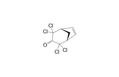 2,2,4,4-TETRACHLORO-BICYCLO-[3.2.1]-OCT-6-EN-3-ONE