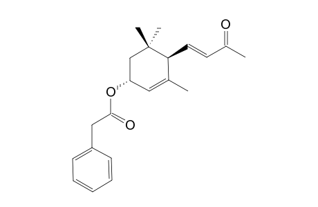 (3R,6R,7E)-(+)-3-O-PHENYLACETYL-4,7-MEGASTIGMADIENE-9-ONE