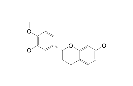 (2S)-7,3'-DIHYDROXY-4'-METHOXY-FLAVAN