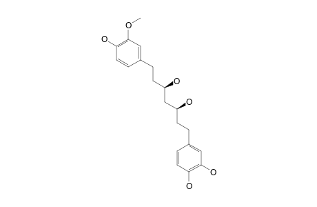 3,5-DIHYDROXY-1-(4-HYDROXY-3-METHOXYPHENYL)-7-(3,4-DIHYDROXYPHENYL)-HEPTANE