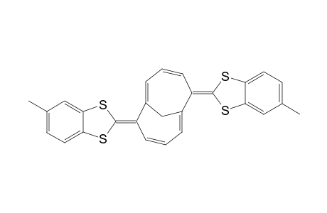 1,3-Benzodithiole, 2,2'-bicyclo[4.4.1]undeca-3,5,8,10-tetraene-2,7-diylidenebis[5-methyl -