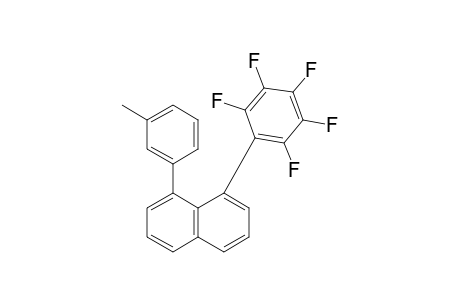 1-PENTAFLUOROPHENYL-8-(3-METHYLPHENYL)-NAPHTHALENE