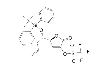 (5S,6S)-6-[1-(TERT.-BUTYLDIPHENYLSILYLOXY)-BUT-3-ENYL]-3-(TRIFLUOROMETHYLSULFONYL)-FURAN-2(5H)-ONE