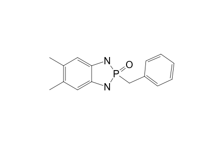 2-BENZYL-1,3-DIHYDRO-5,6-DIMETHYL-1,3,2-BENZODIAZAPHOSPHOL-2-ONE