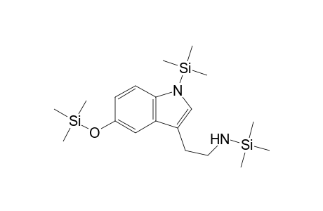 N-trimethylsilyl-2-(1-trimethylsilyl-5-trimethylsilyloxy-3-indolyl)ethanamine