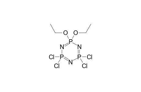 2,2-DIETHOXY-4,4,6,6-TETRACHLOROCYCLOTRIPHOSPHAZATRIENE