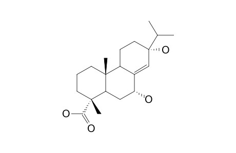 7-ALPHA,13-ALPHA-DIHYDROXYABIET-8(14)-ENOIC-ACID;[1R-(1-ALPHA,4A-BETA,4B-ALPHA,7-BETA,9-ALPHA,10A-ALPHA)]-1,2,3,4,4A,4B,5,6,7,9,10,1OA-DODE