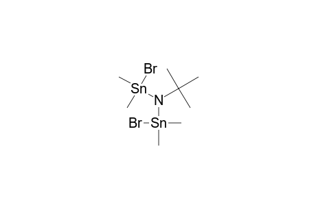 BIS-(BROMODIMETHYLSTANNYL)-TERT.-BUTYLAMINE