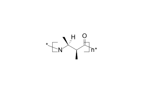 Poly(erythro-alphar,betas-beta-amino-alpha-methylbutyric acid)