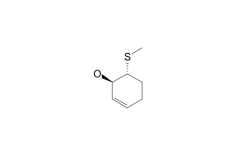 TRANS-3-HYDROXY-4-(METHYLTHIO)-CYCLOHEX-1-ENE