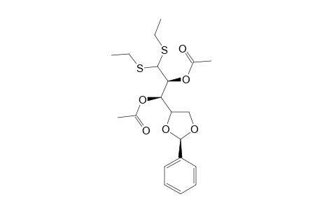 2,3-DI-O-ACETYL-4,5-O-(R)-BENZYLIDENE-D-ARABINOSE-DIETHYL-DITHIOACETAL