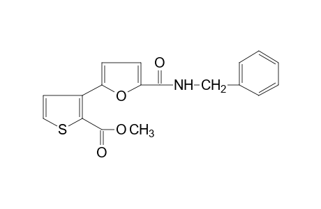 3-[5-(BENZYLCARBAMOYL)-2-FURYL]-2-THIOPHENECARBOXYLIC ACID, METHYL ESTER