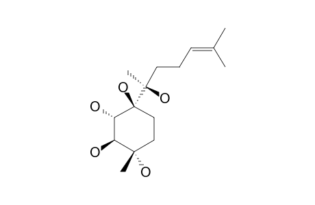 (REL)-(1R*,2R*,3R*,6R*,7R*)-1,2,3,6,7-PENTAHYDROXY-BISABOL-10(11)-ENE