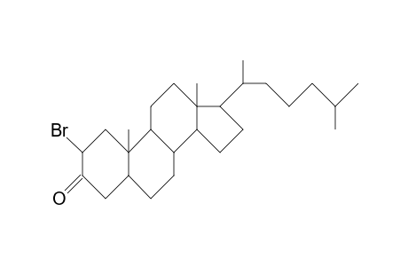 2a-Bromo-5a-cholestan-3-one