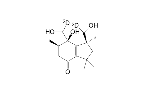 1-Hydroxy-4-oxo-[10-2H,15-2H]botry-5(9)endiol