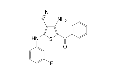 4-Amino-5-benzoyl-2-(3-fluoroanilino)-3-thiophenecarbonitrile