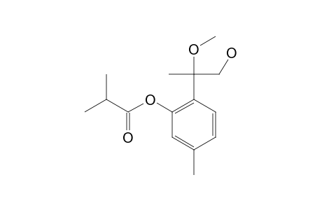 3-O-ISOBUTYRYL-8-METHOXY-9-HYDROXYTHYMOL