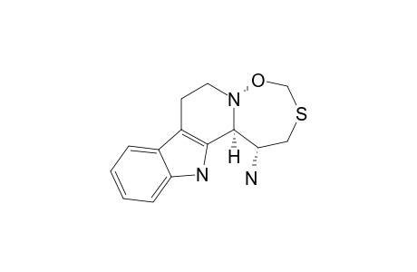 (1R,13BS)-1-AMINO-1,2,7,8,13,13B-HEXAHYDRO-[1,6,2]-OXATHIAZEPINO-[2',3':1,2]-PYRIDO-[3,4-B]-INDOLE