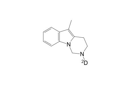 2-D-5-Methyl-1,2,3,4-tetrahydropyrimido-[3,4-a]-indole