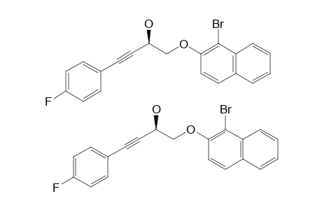 1-(1-BROMONAPHTH-2-YLOXY)-4-(4-FLUOROPHENYL)-BUT-3-YN-2-OL