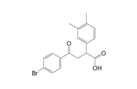 4-(4-bromophenyl)-2-(3,4-dimethylphenyl)-4-oxobutanoic acid