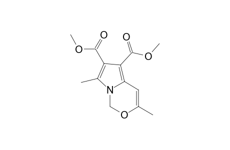 Dimethyl 3,7-dimethyl-1H-pyrrolo[1,2-c][1,3]oxzole-5,6-dicarboxylate