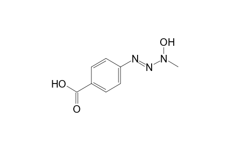 p-(3-hydroxy-3-methyl-1-triazeno)benzoic acid