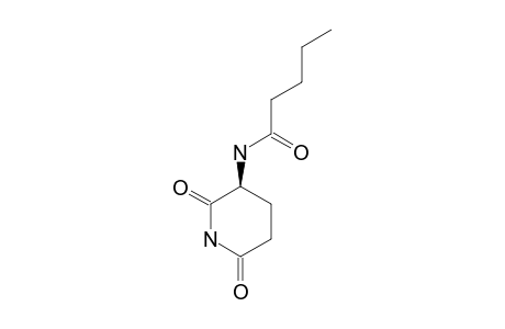 (S)-3-(PENTANOYLAMINO)-GLUTARIMIDE