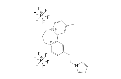 4-METHYL-4'-[2-(1H-PYRROL-1-YL)-ETHYL]-N,N'-(TRIMETHYLENE)-2,2'-BIPYRIDINIUM-BIS-(HEXAFLUOROPHOSPHATE)