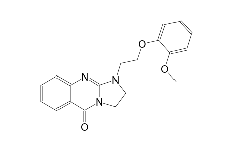 imidazo[2,1-b]quinazolin-5(1H)-one, 2,3-dihydro-1-[2-(2-methoxyphenoxy)ethyl]-