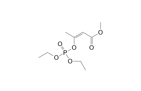 (Z)-3-diethoxyphosphoryloxy-2-butenoic acid methyl ester