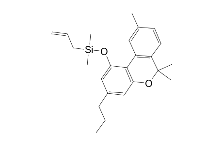 Allyl(dimethyl)[(6,6,9-trimethyl-3-propyl-6H-benzo[c]chromen-1-yl)oxy]silane