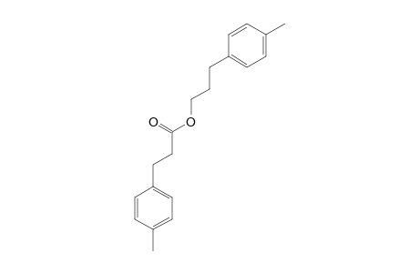 3-(4-METHYLPHENYL)-PROPYL-3-(4-METHYLPHENYL)-PROPANOATE