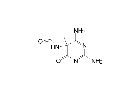 2,6-Diamino-4,5-dihydro-5-formamido-5-methylpyrimidin-4-one