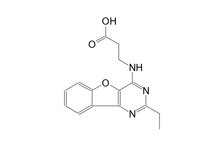 N-(2-ethyl[1]benzofuro[3,2-d]pyrimidin-4-yl)-beta-alanine