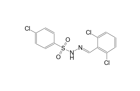 4-chloro-N'-[(E)-(2,6-dichlorophenyl)methylidene]benzenesulfonohydrazide