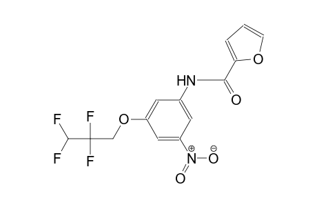 N-[3-nitro-5-(2,2,3,3-tetrafluoropropoxy)phenyl]-2-furamide