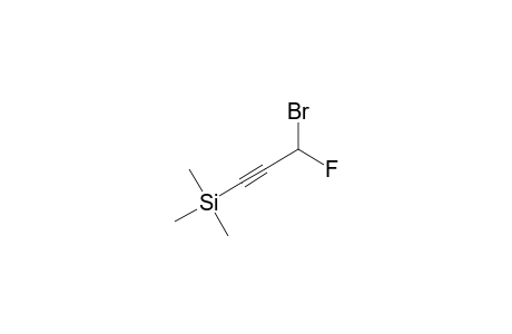 1-TRIMETHYLSILYL-3-BROMO-3-FLUOROPROPYNE