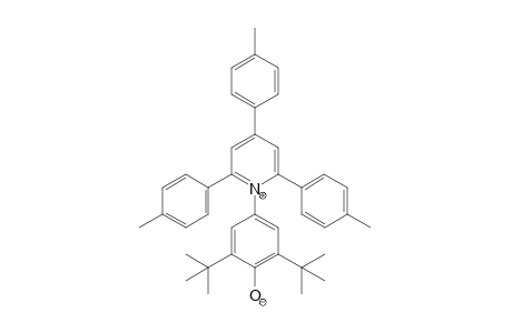 1-(3,5-di-tert-butyl-4-hydroxyphenyl)-2,4,6-tri-p-tolylpyridinium hydroxide, inner salt