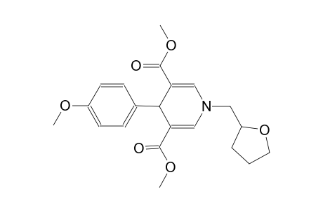 3,5-pyridinedicarboxylic acid, 1,4-dihydro-4-(4-methoxyphenyl)-1-[(tetrahydro-2-furanyl)methyl]-, dimethyl ester