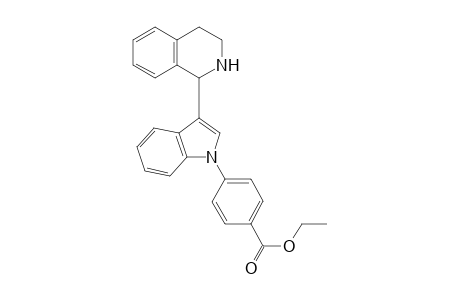 1-(1-(4-Ethoxycarbonylphenyl)-1H-indol-3-yl)-1,2,3,4-tetrahydroisoquinoline