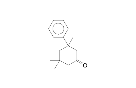 Cyclohexanone, 3,3,5-trimethyl-5-phenyl-