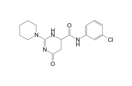 4-pyrimidinecarboxamide, N-(3-chlorophenyl)-3,4,5,6-tetrahydro-6-oxo-2-(1-piperidinyl)-