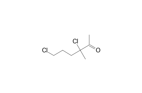 3,6-Dichloro-3-methyl-2-hexanone